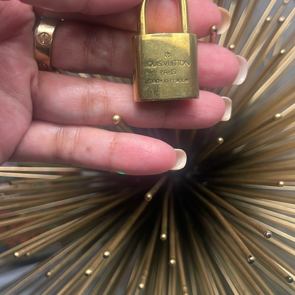 Louis Vuitton Gold Padlock